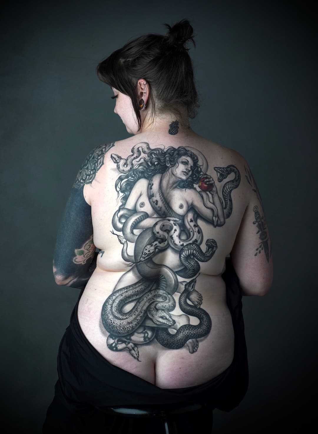 lady-snakes - Jin's tattoo